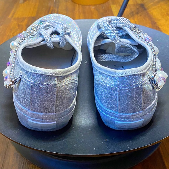♥️💖 RARE Vans Limited Ed Holo Beads Baubles Chains WORN ONCE Unisex Shoes - Picture 14 of 17